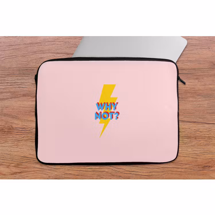 Laptophoes - Why not - Bliksem - Roze — 2