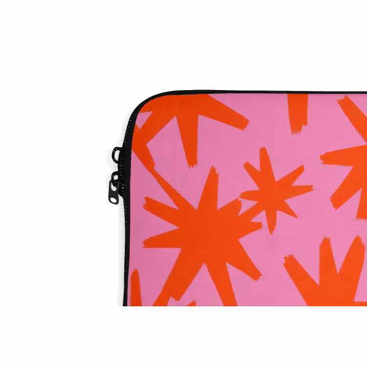 Laptophoes - Modern - Sterren - Roze — 6
