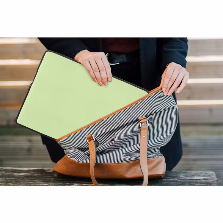 Laptophoes - Light - Lime - Groen — 4
