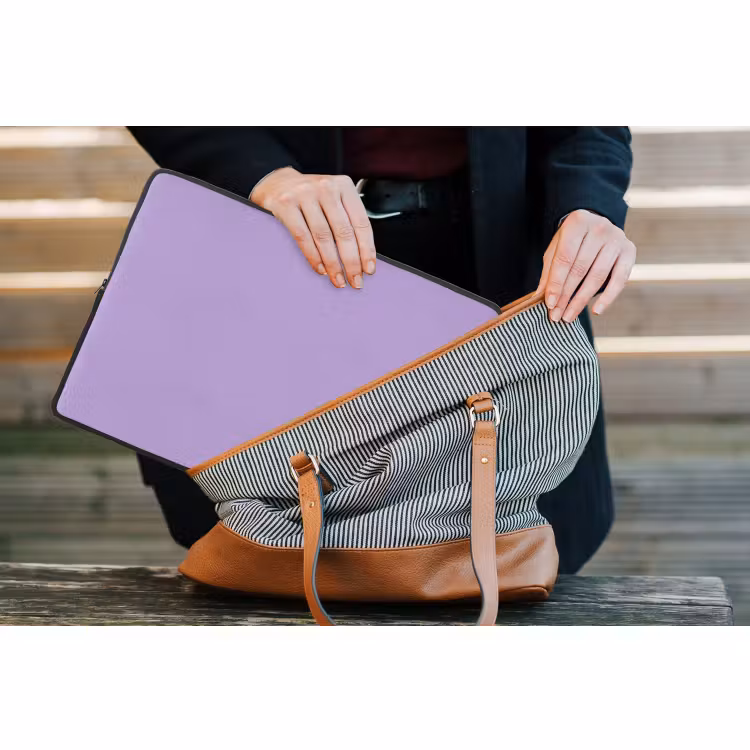 Laptophoes - Soft - Lavender - Paars — 4