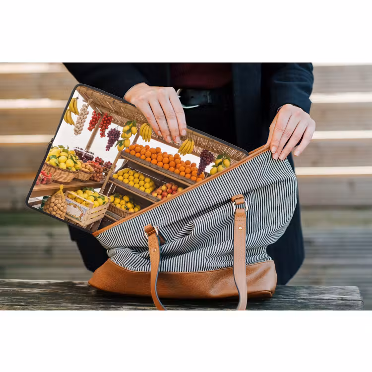 Laptophoes - Marktkraam - Fruit - Vers — 4