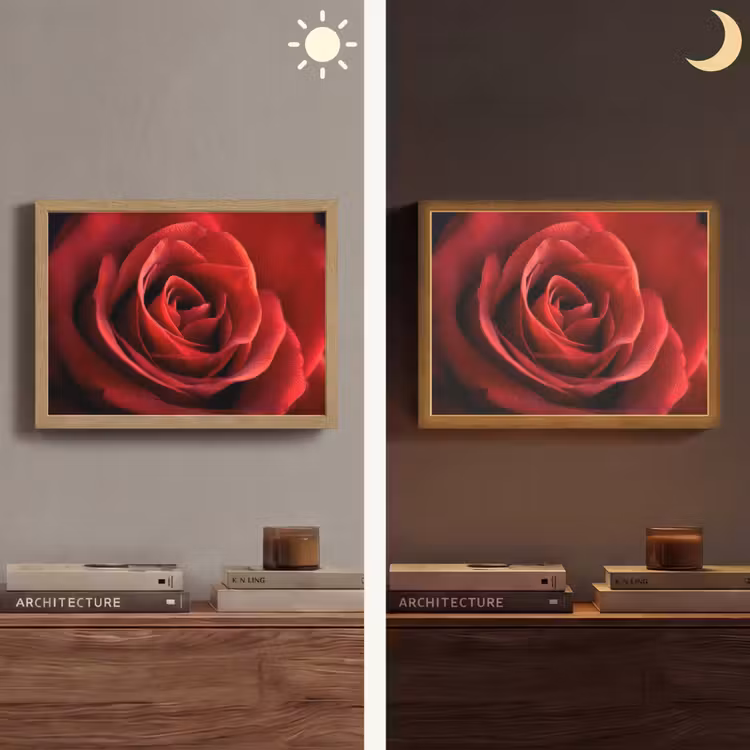 Lightbox - Wandlamp - Rood - Roos - Romantisch — 6