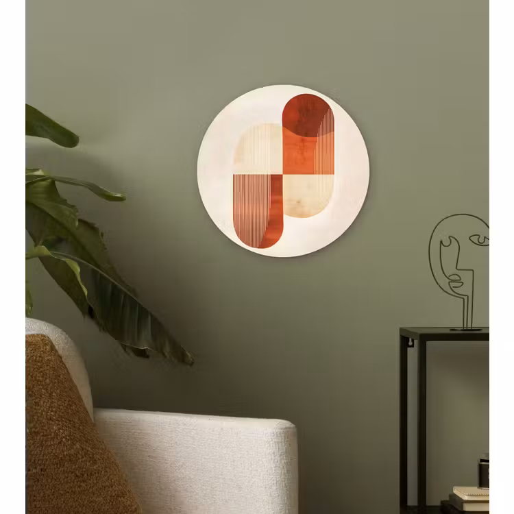 Muurcirkel - Bogen - Beige - Vormen — 3
