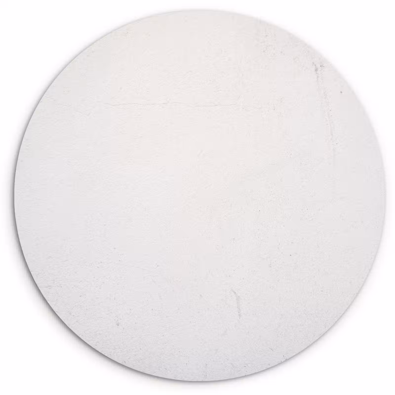 Muurcirkel - Beton - Wit - Modern — 1