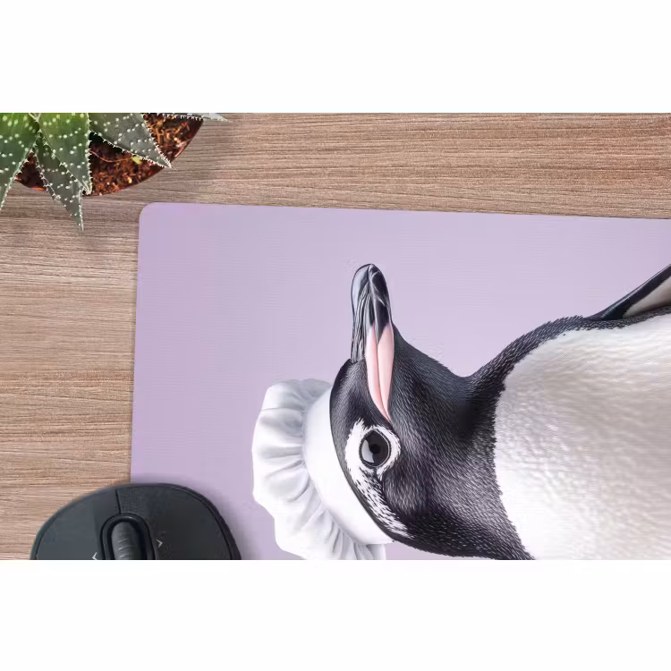 Muismat - Pinguïn - Koksmuts - Lief - Paars — 5