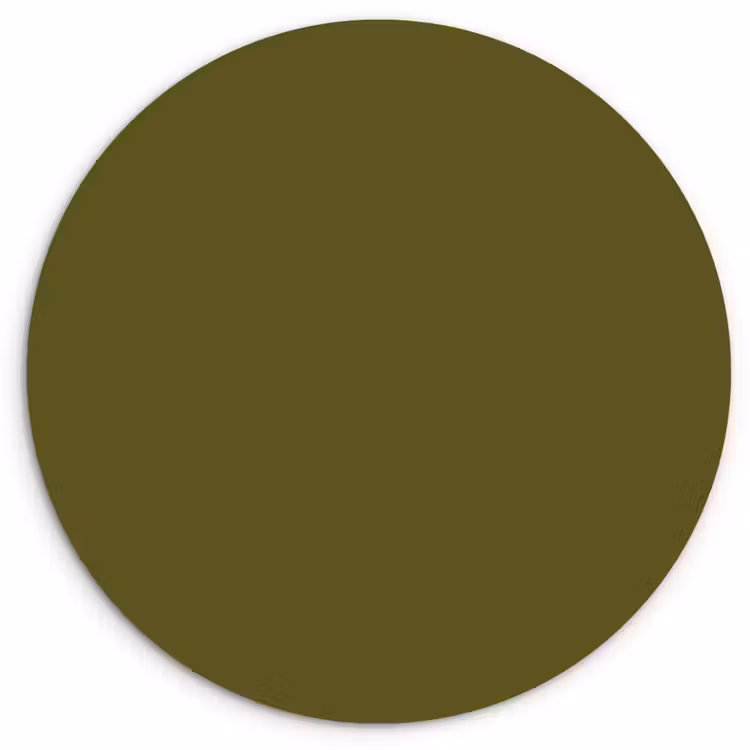 Muurcirkel - Dark - Olive - Groen — 1