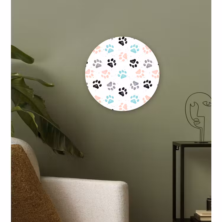 Muurcirkel - Paw - Pattern - Color — 3