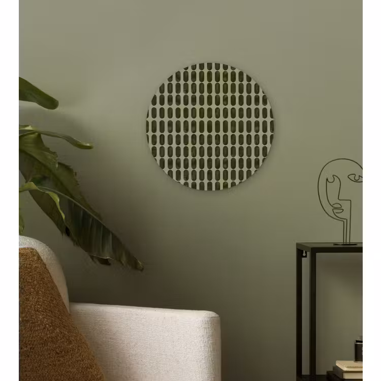 Muurcirkel - Ritmisch - Effect - Groen — 3