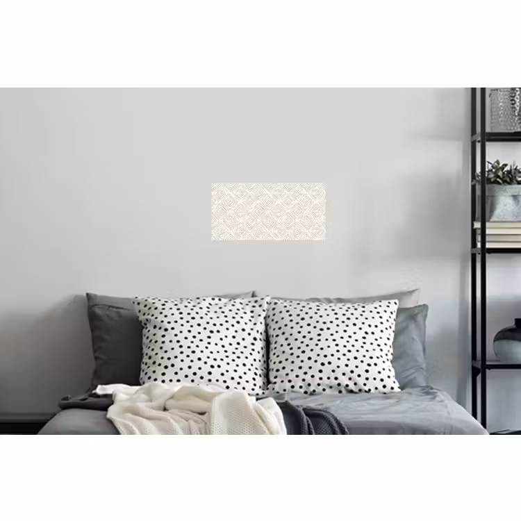 Muursticker - Abstract - Ruit - Beige — 5