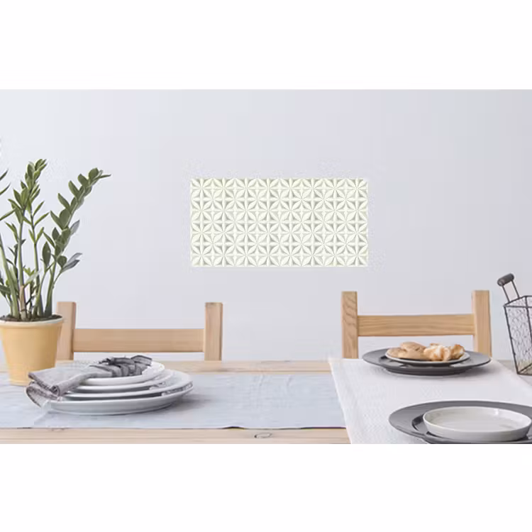 Muursticker - Abstract - Structuur - Grijs - Wit — 3