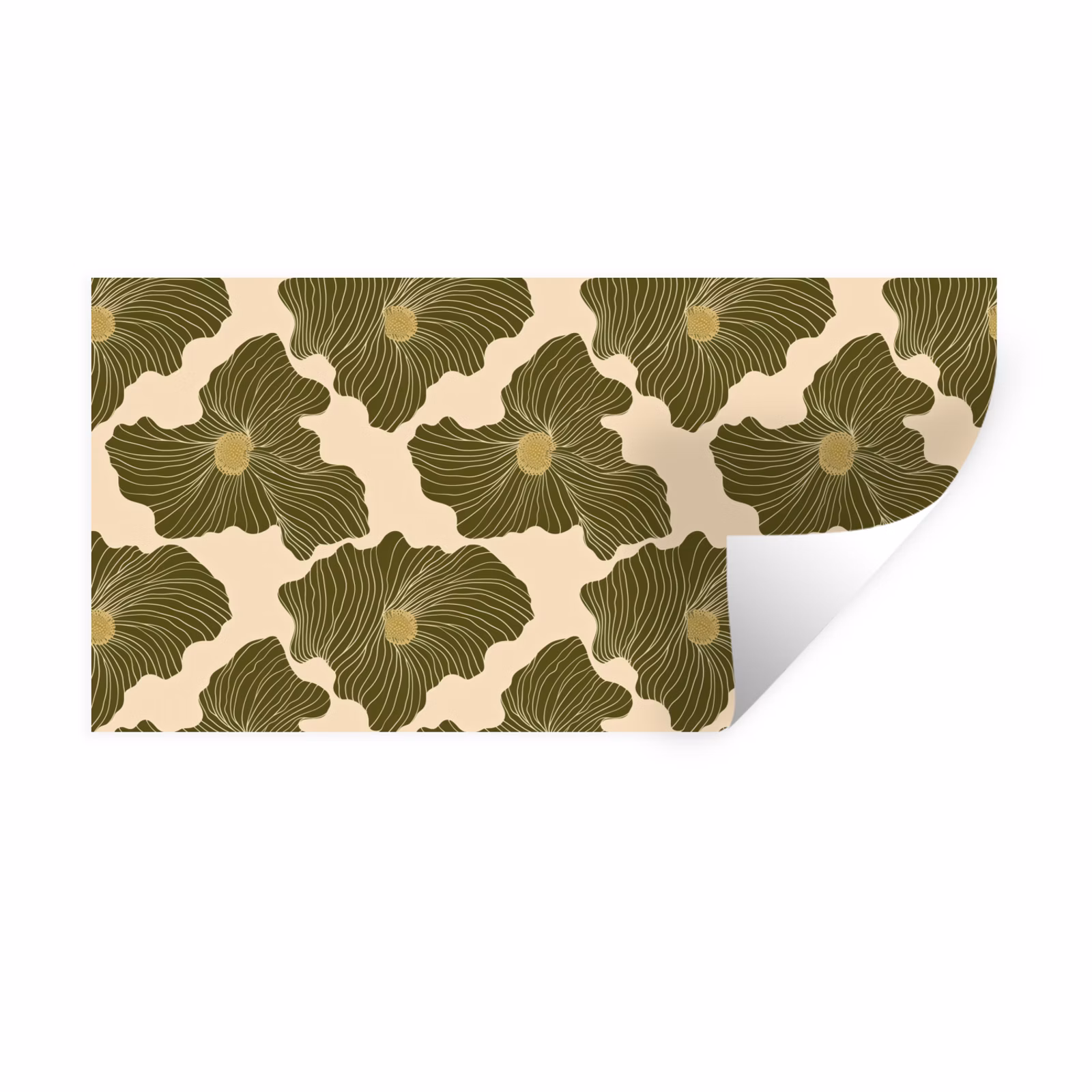 Muursticker - Modern - Abstract - Groen — 1