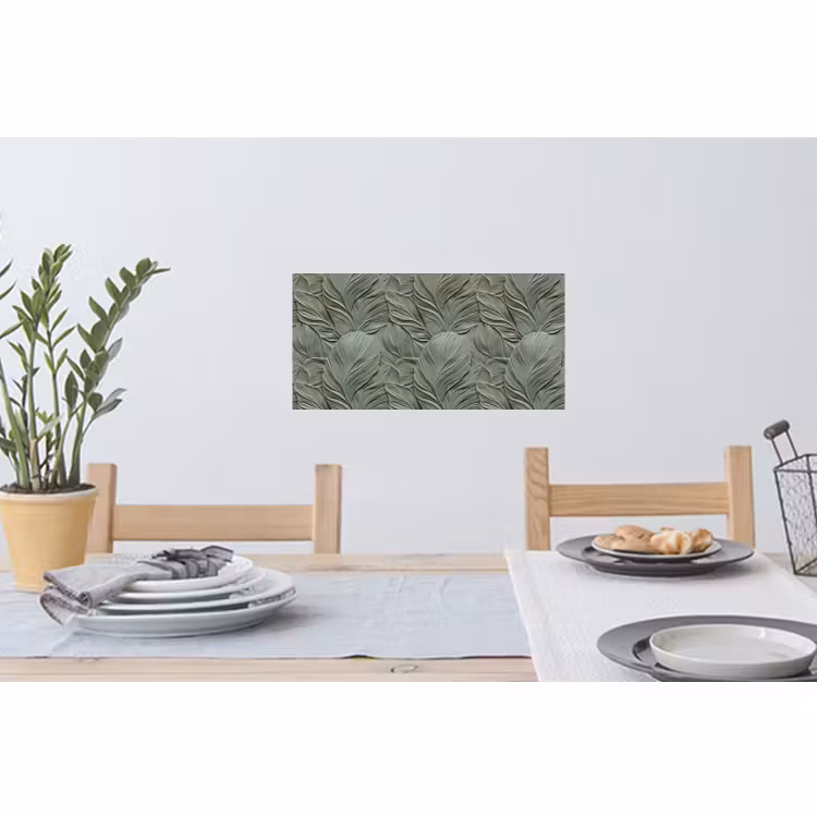 Muursticker - Bladeren - Textuur - Groen — 3