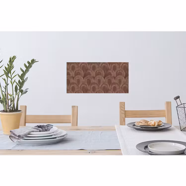 Muursticker - Ritmisch - Effect - Bruin — 3