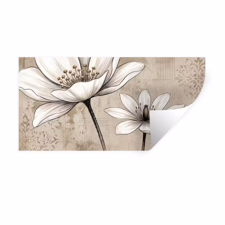 Muursticker - Modern - Design - Wit — 1