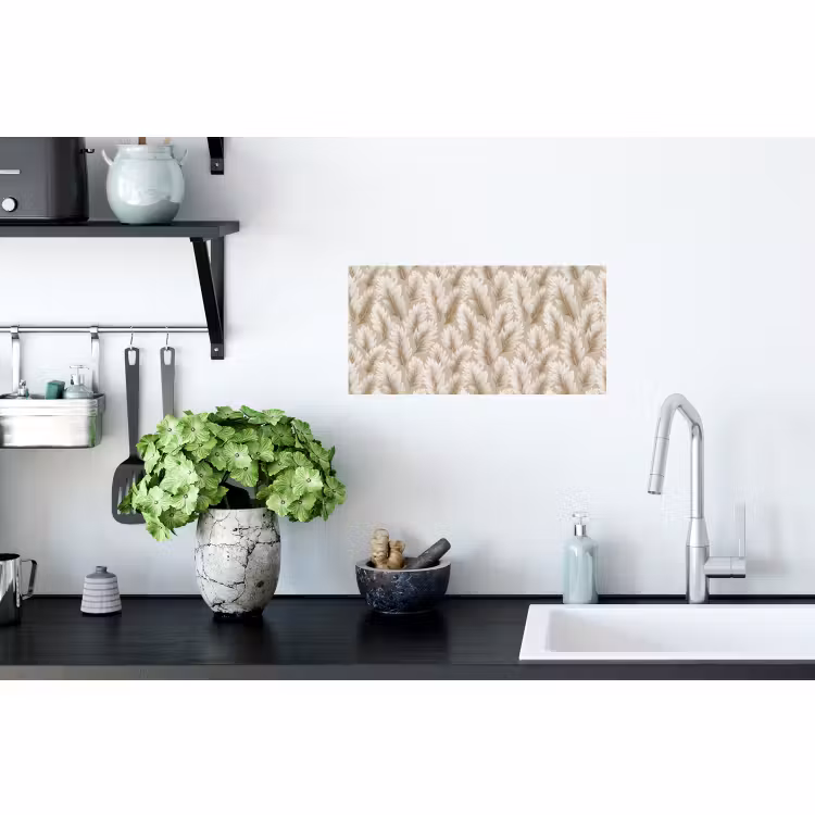 Muursticker - Botanisch - Patroon - Beige — 2