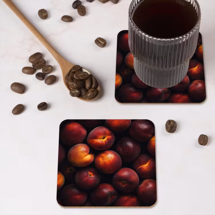 Onderzetter​ - Fruit - Close up - Nectarines — 4