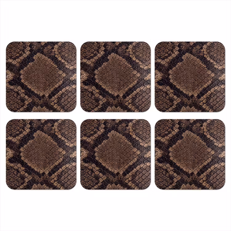 Onderzetter​ - Python - Schubben - Brons — 1