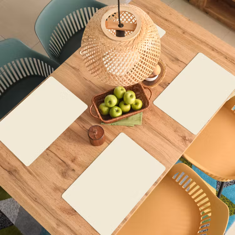 Placemat - 6 stuks - Drop - Delay - Nude — 4