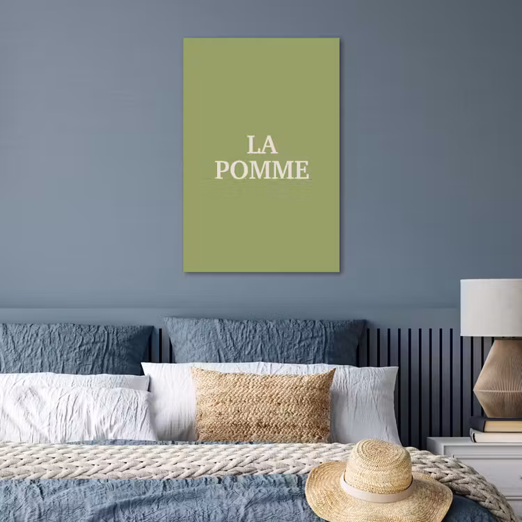 Poster - Appel - Groen - Minimalistisch — 3