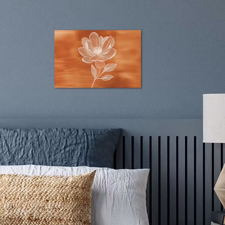 Poster - Bloem - Minimalistisch - Wit — 3