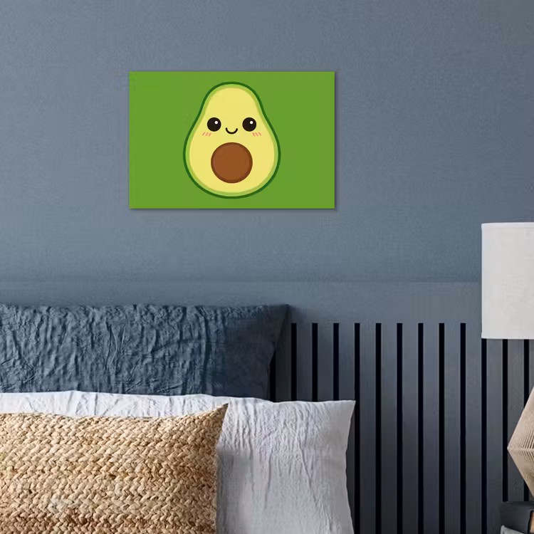 Poster - Avocado - Groen - Speels — 3