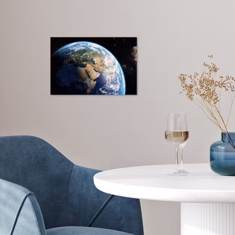 Poster - Aarde - Ruimte - Blauw - Groen — 4