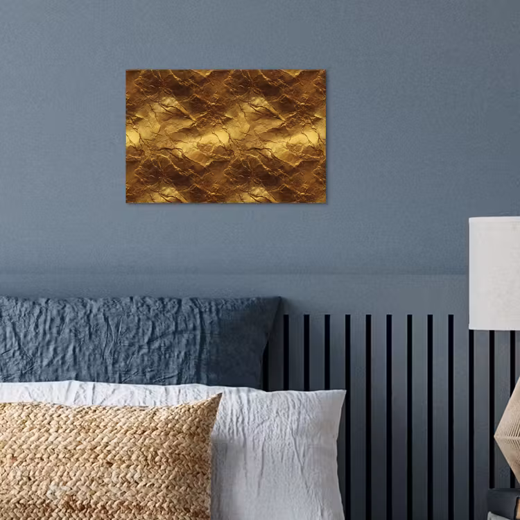 Poster - Bladgoud - Textuur - Goud — 3