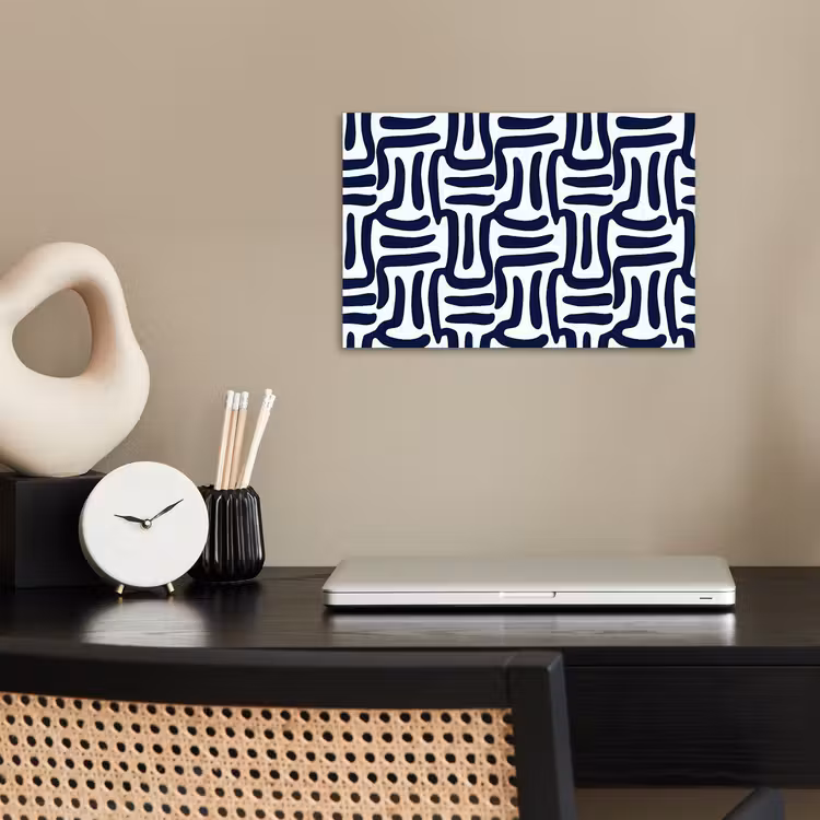 Poster - Abstract - Modern - Blauw — 2