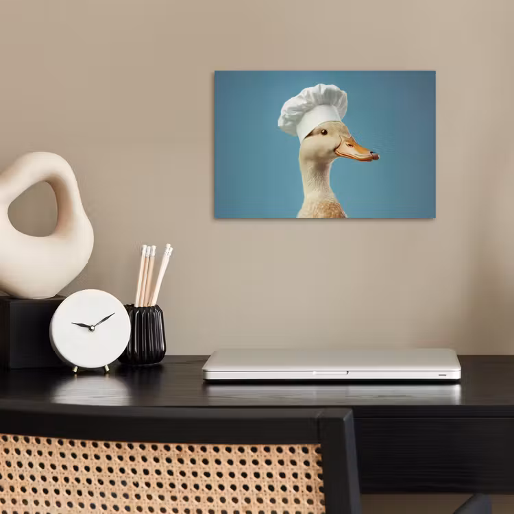 Poster - Eend - Koksmuts - Cute - Vogel — 2
