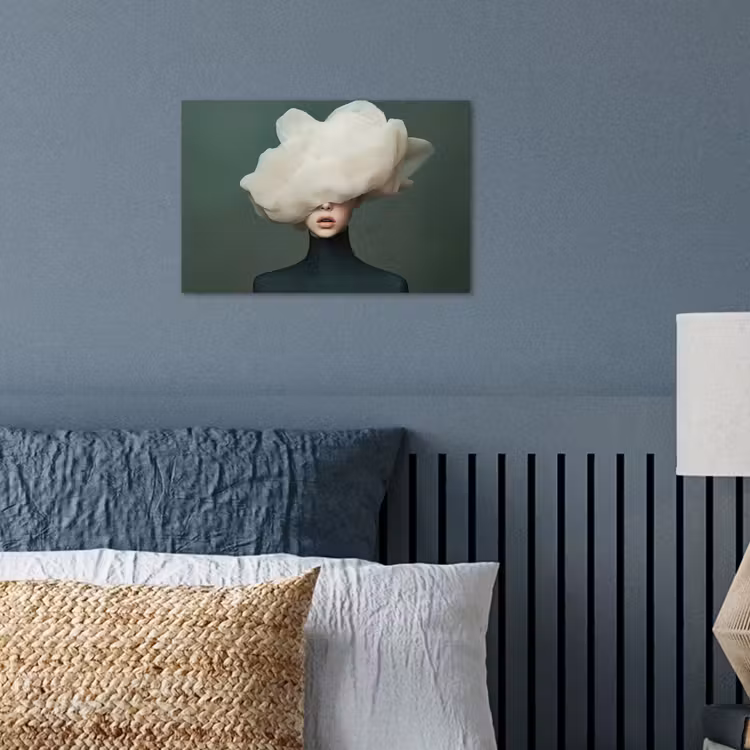 Poster - Hoed - Vrouw - Beige — 3