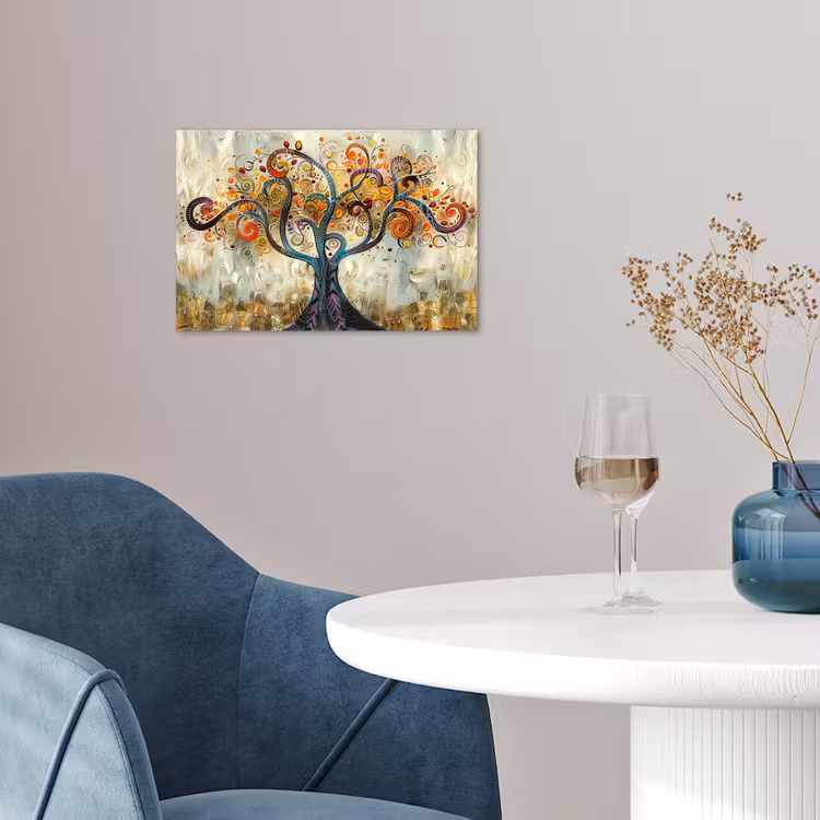 Poster - Kunst - Levensboom - Botanisch - Abstract — 4