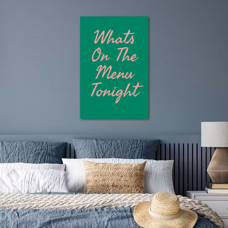 Poster - Menu - Quote - Roze — 3