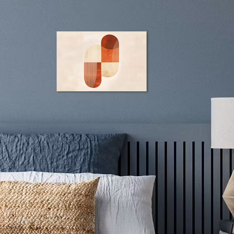 Poster - Bogen - Beige - Vormen — 3