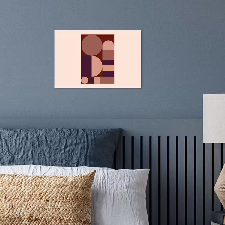 Poster - Geometrisch - Cirkels - Rood — 3