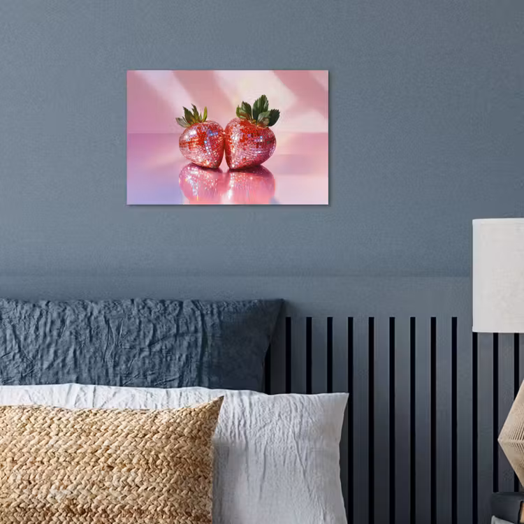 Poster - Disco - Fruit - Glitter - Strawberry — 3