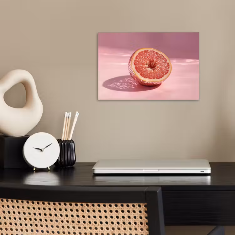Poster - Grapefruit - Roze - Disco - Shiny — 2