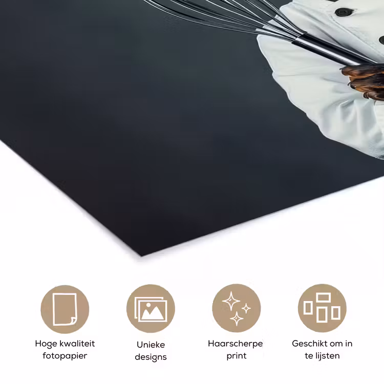 Poster - Hond - Garde - Kok — 5