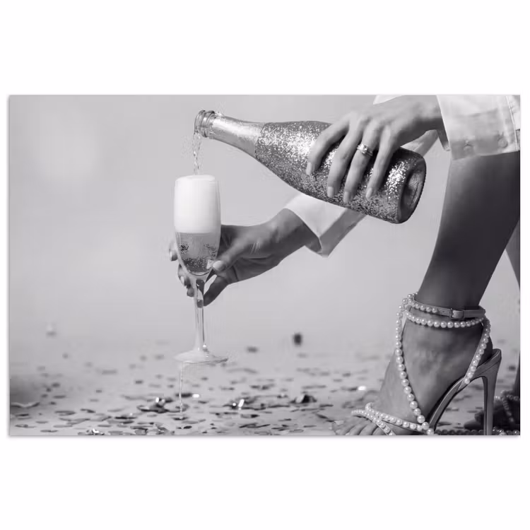 Poster - Feestelijk - Champagne - Discobal — 1