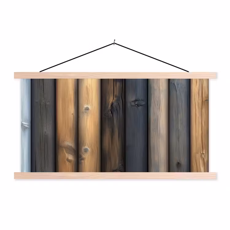 Schoolplaat - Hout - Planken - Gemengd — 1