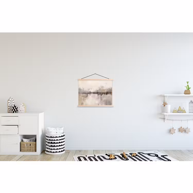Schoolplaat - Moderne kunst - Abstract - Beige — 3
