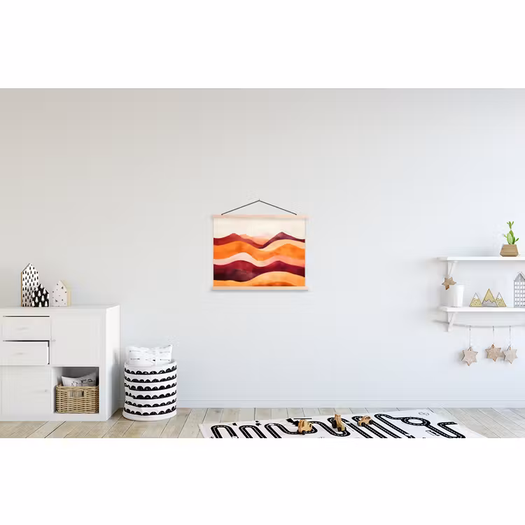 Schoolplaat - Abstract - Landschap - Golven — 3