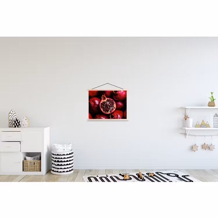 Schoolplaat - Granaatappel - Rood - Fruit — 3