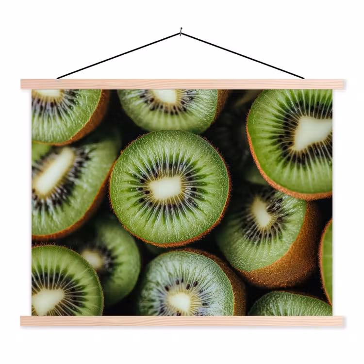 Schoolplaat - Kiwi - Fruit - Groen — 1