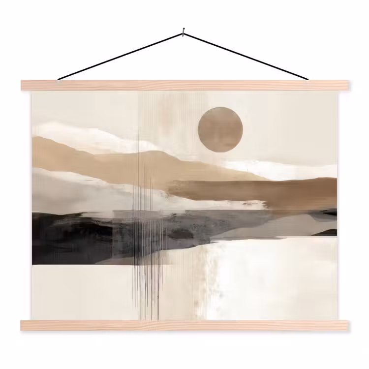 Schoolplaat - Minimalistisch - Landschap - Dimensie — 1
