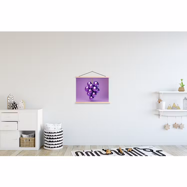 Schoolplaat - Druif - Disco - Glitter - Paars — 3