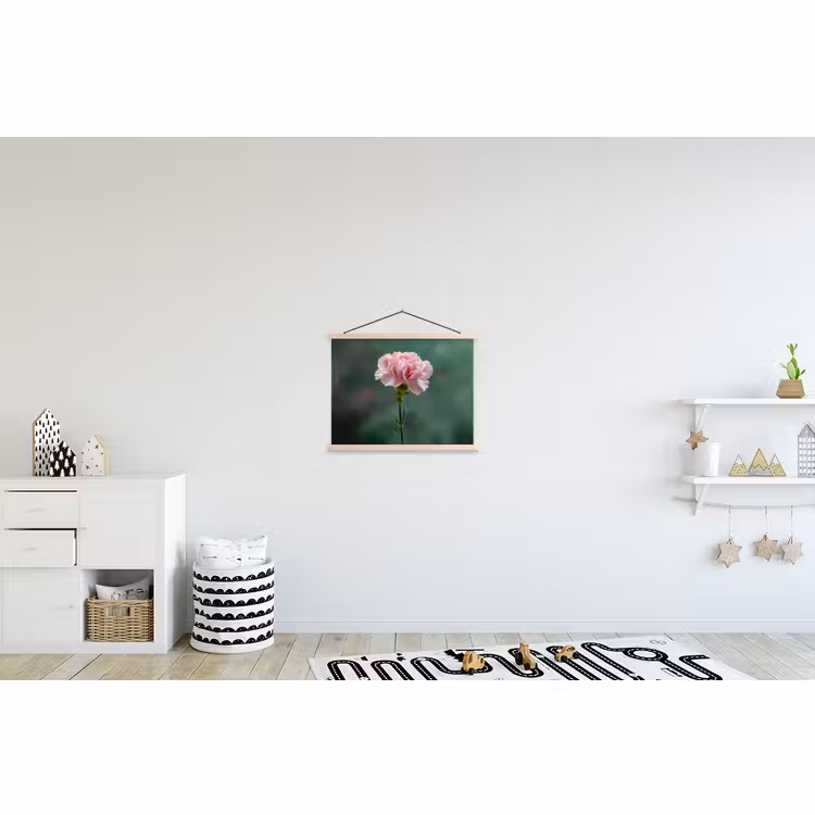 Schoolplaat - Anjer - Roze - Bloemblaadjes — 3