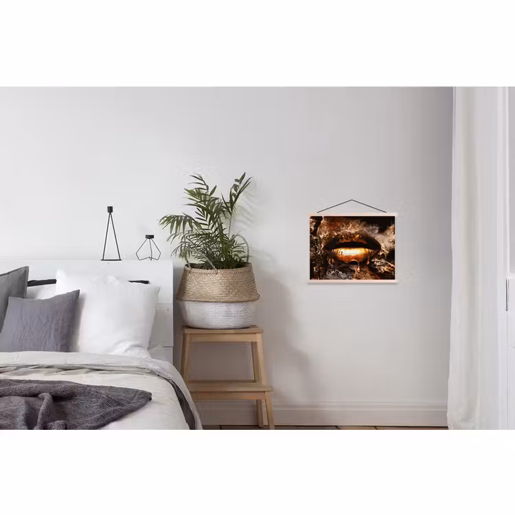 Schoolplaat - Goud - Lippen - Kunst — 2