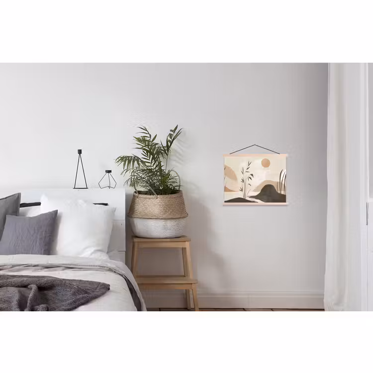 Schoolplaat - Japandi - Landschap - Beige — 2