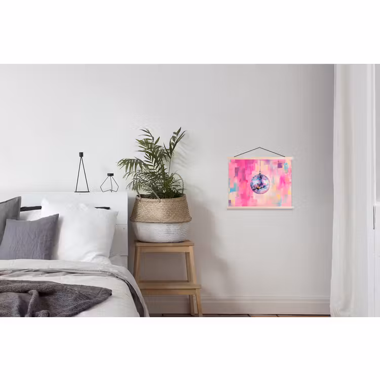 Schoolplaat - Discobal - Pink - Verf — 2