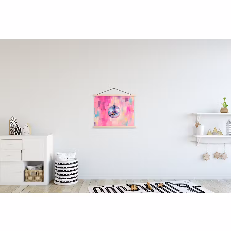 Schoolplaat - Discobal - Pink - Verf — 3